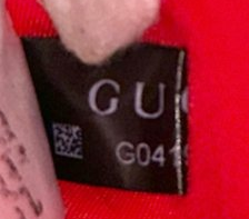 Gucci Peter Rabbit Apple Tote Bag in Beige and Red
