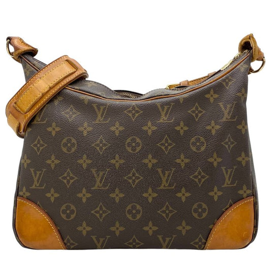 Louis Vuitton Boulogne Monogram Shoulder Bag – Brown Canvas