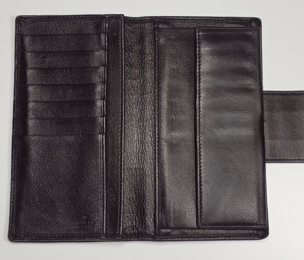 Gucci Guccissima Brown Leather Wallet