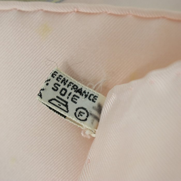 Hermès “Springs” Carré 90 Silk Scarf