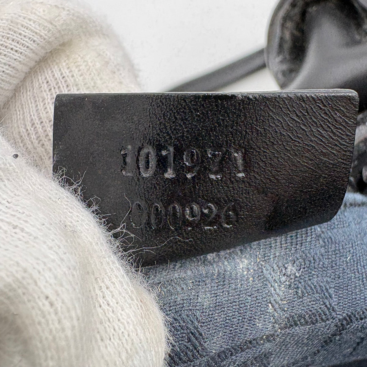 Gucci Tom Ford Era Horsebit Suede Shoulder Bag in Black
