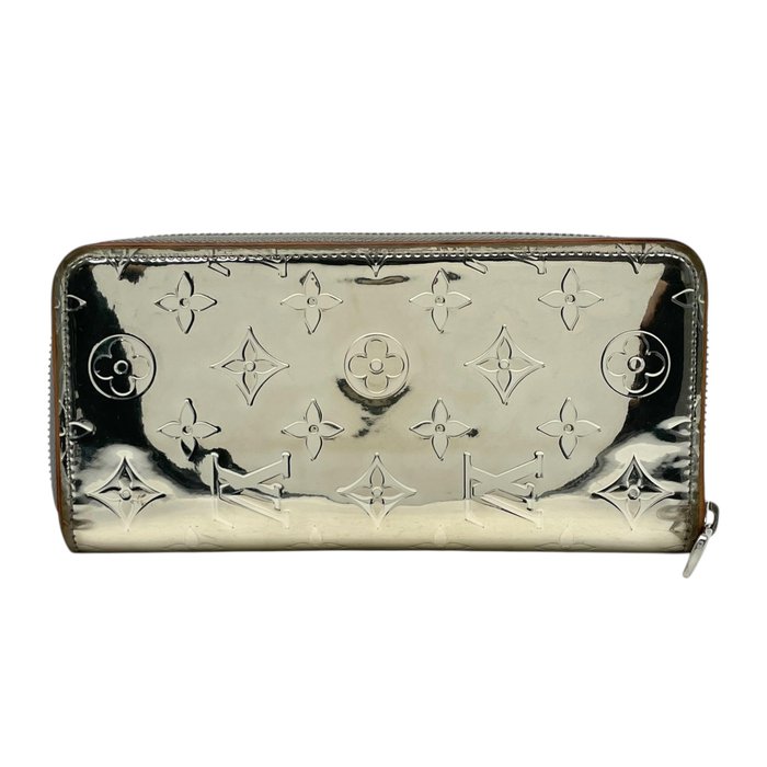 Louis Vuitton Monogram Mirror Zippy Wallet Vertical – Silver