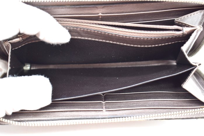 Gucci Long Bifold Wallet grey