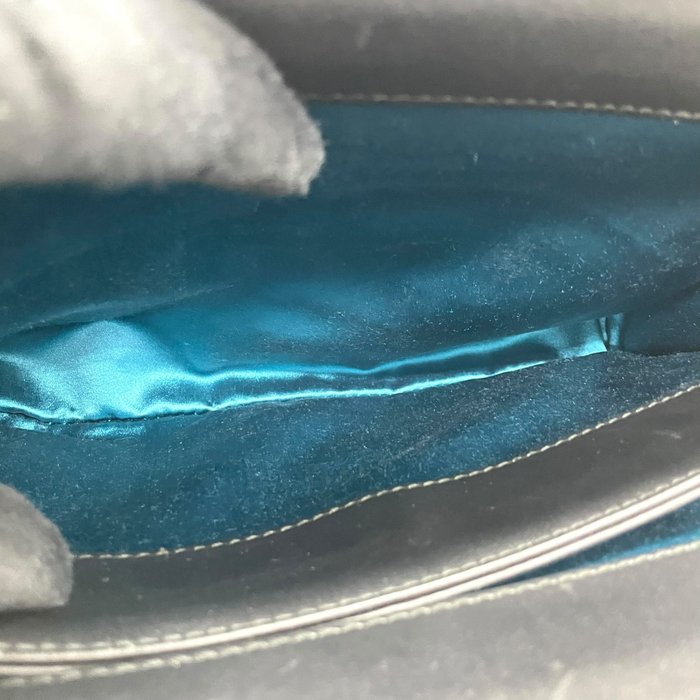 Pochette/Sac bandoulière Gucci toile rayée verte