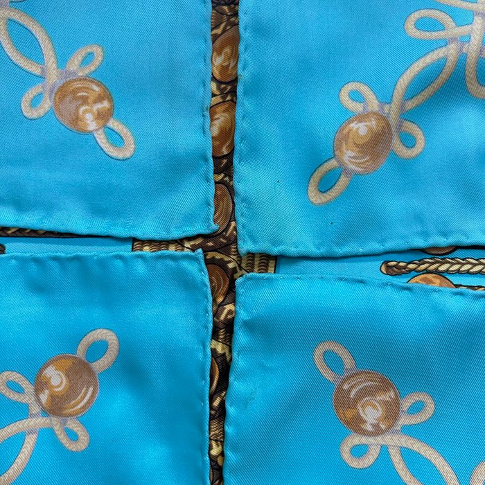 Hermès Carré 90 Brandenbourgs Silk Scarf