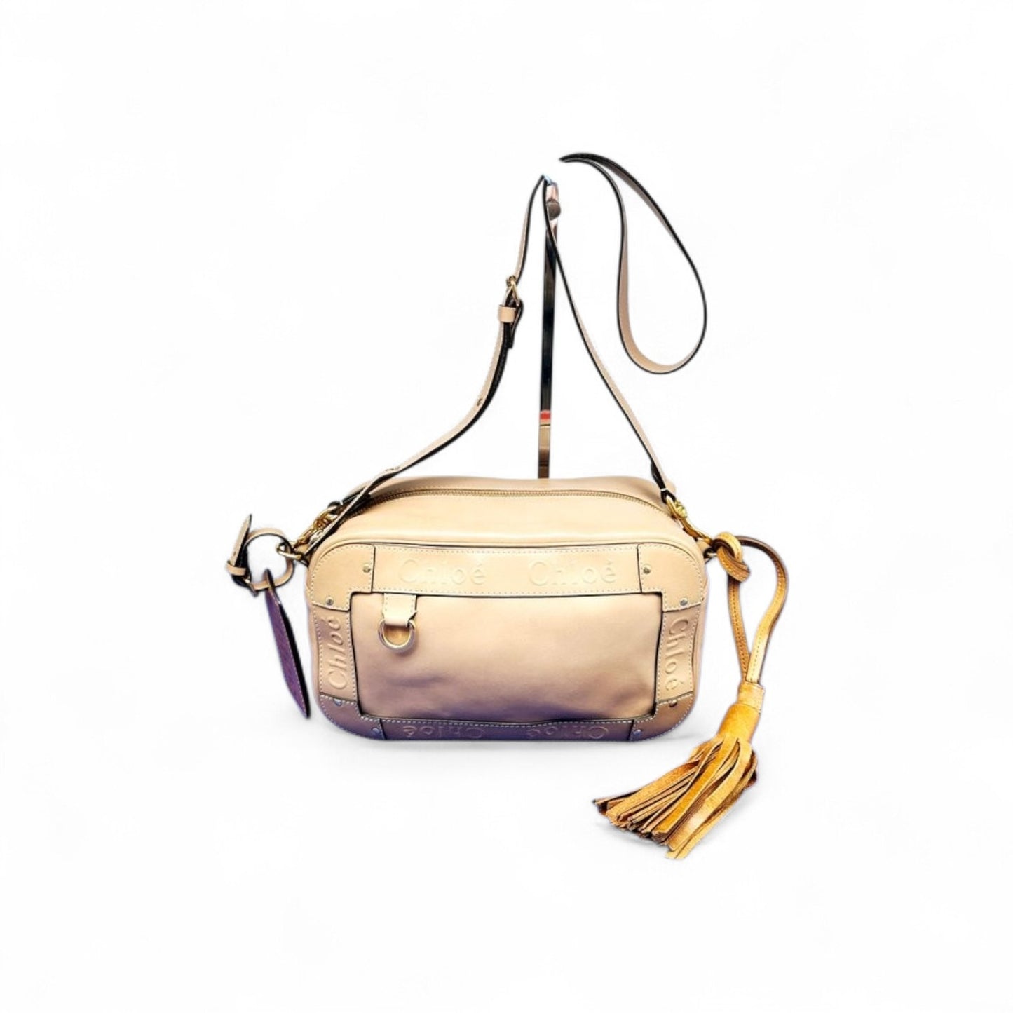 Sac bandoulière en cuir Chloé Eden