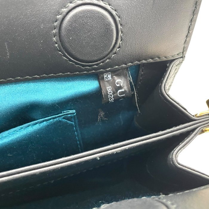 Pochette/Sac bandoulière Gucci toile rayée verte