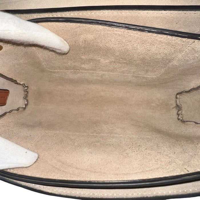 Chloé Faye Shoulder Bag – Beige Leather and Gold-Tone Hardware
