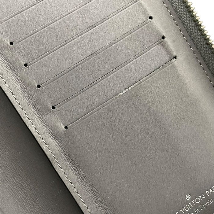 Louis Vuitton Monogram Mirror Zippy Wallet Vertical – Silver