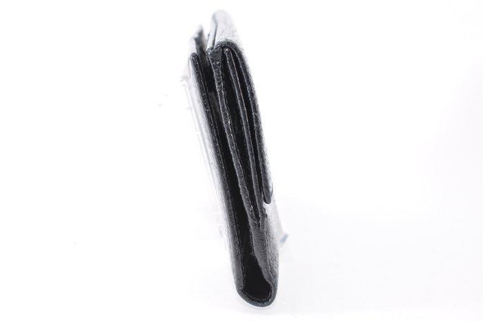 Gucci Black Leather Zip Around Wallet Long Wallet