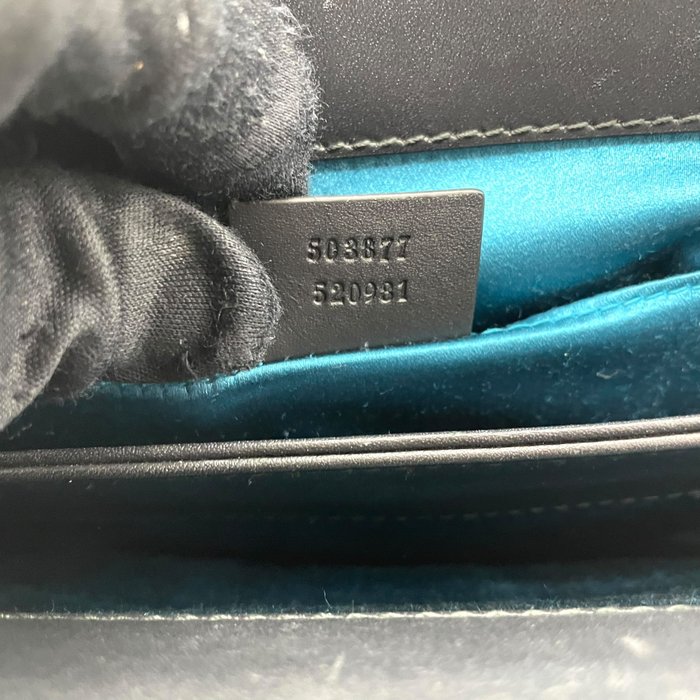 Pochette/Sac bandoulière Gucci toile rayée verte