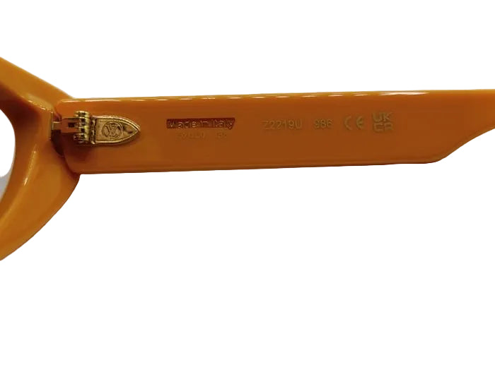 Louis Vuitton Sunglasses – Orange Resin . Gold-Tone hardware