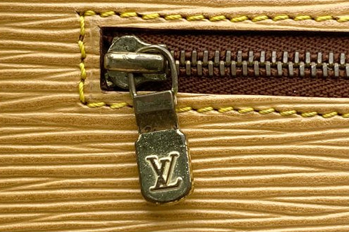 Louis Vuitton Yellow Epi Leather Two-Way Clutch Bag