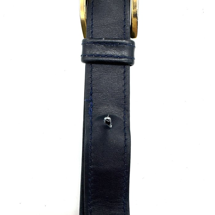 Gucci Vintage GG Supreme Shoulder Bag – Navy and Grey