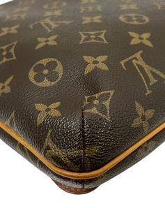 Louis Vuitton Musette Monogram Shoulder Bag in Brown