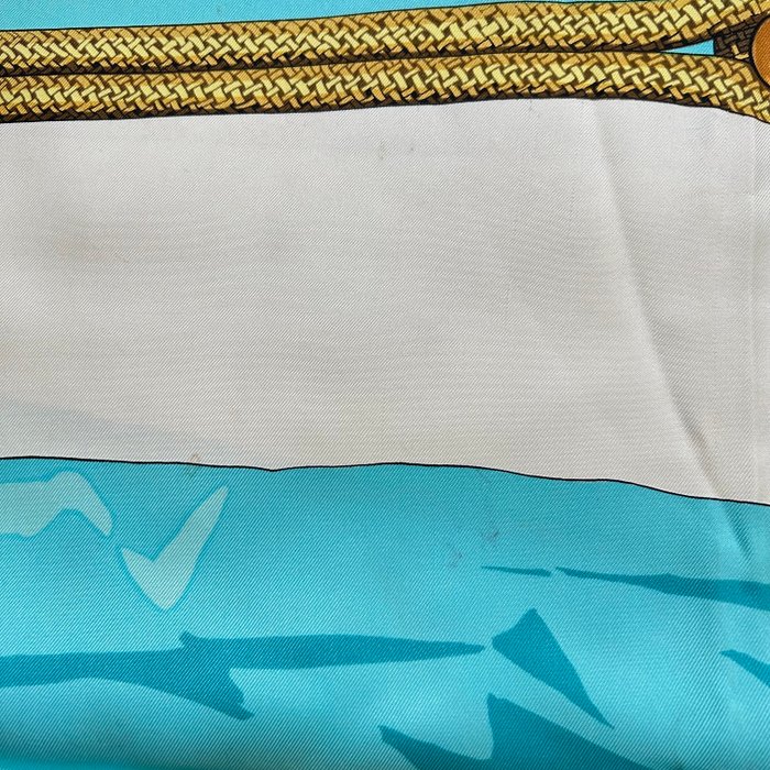 Hermès Carré 90 Brandenbourgs Silk Scarf