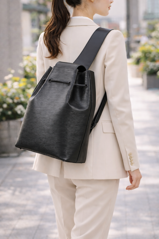 Louis Vuitton Sac Ados Epi Leather Backpack /  Sling bag