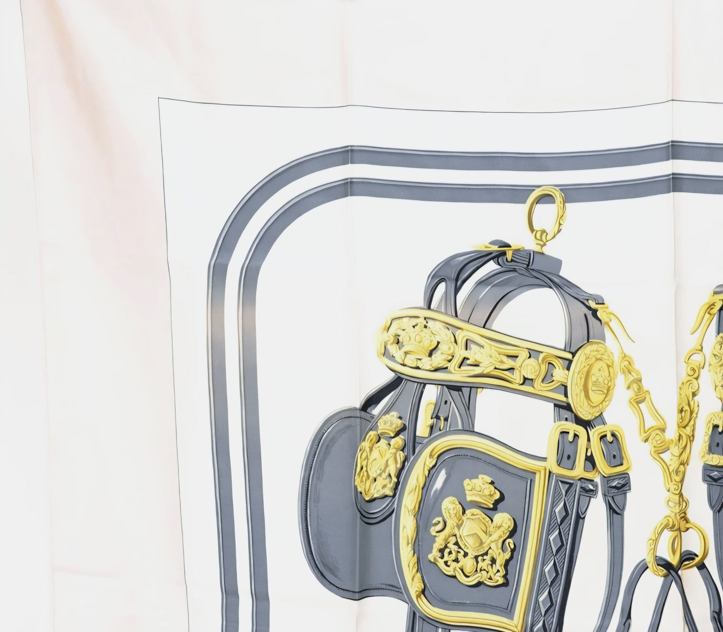 Hermès Carré 90 Brides de Gala Silk Scarf.. gb