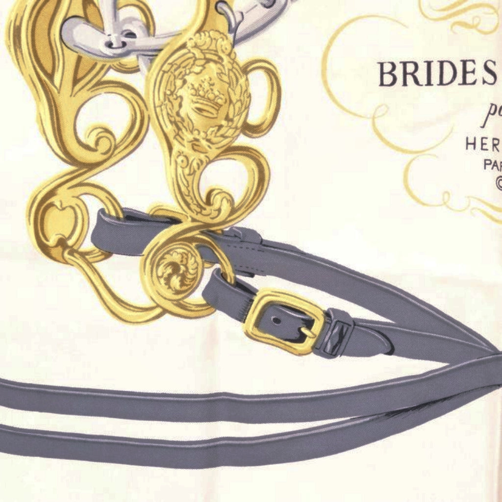 Hermès Carré 90 Brides de Gala Silk Scarf.. gb