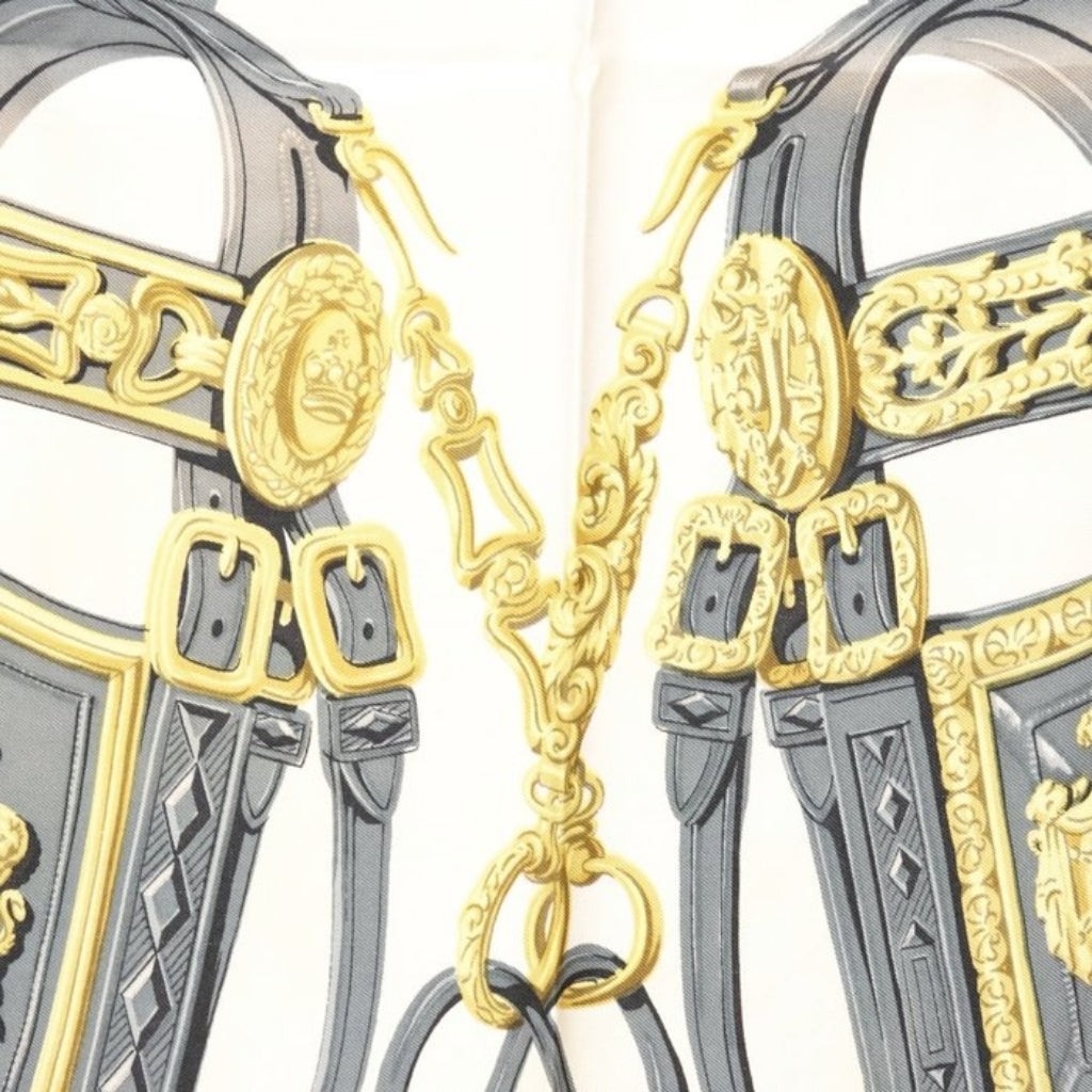 Hermès Carré 90 Brides de Gala Silk Scarf.. gb