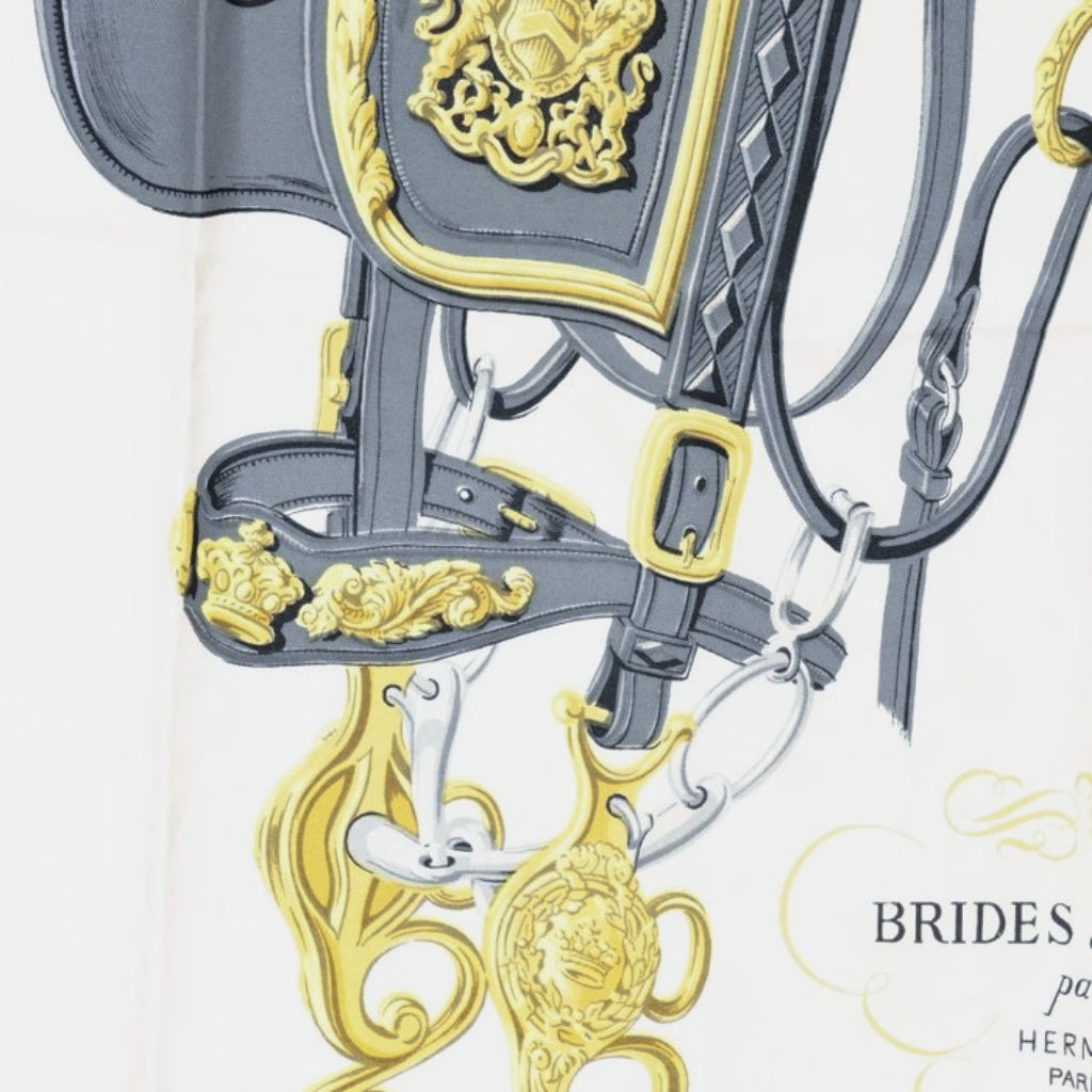 Hermès Carré 90 Brides de Gala Silk Scarf.. gb