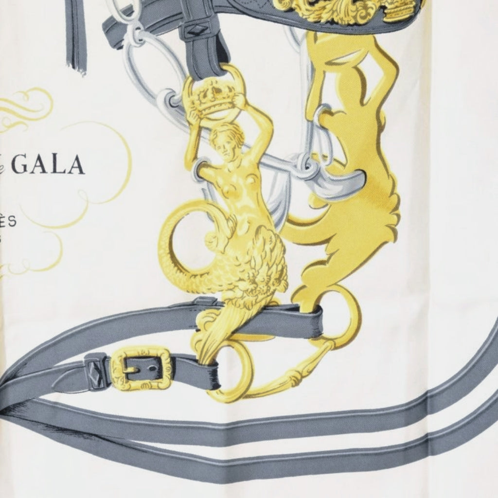 Hermès Carré 90 Brides de Gala Silk Scarf.. gb