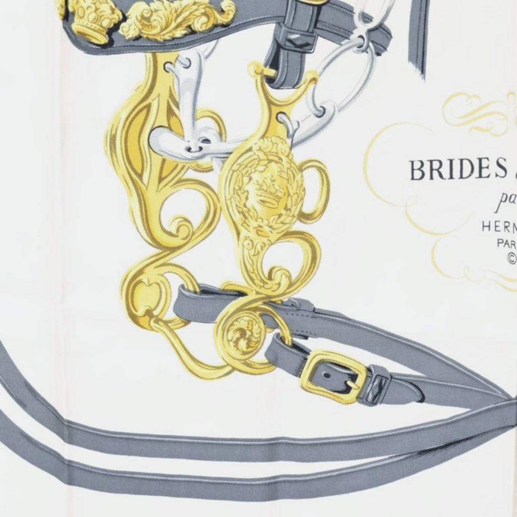 Hermès Carré 90 Brides de Gala Silk Scarf.. gb