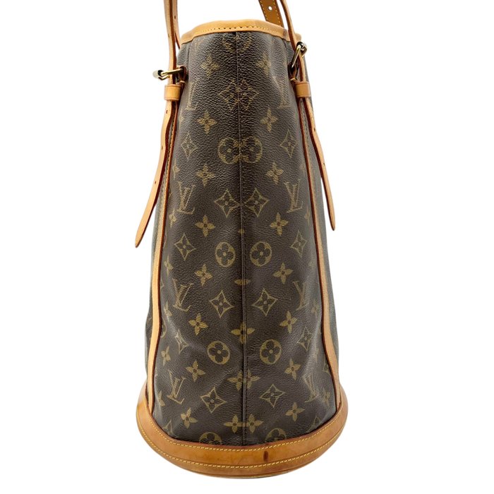 Louis Vuitton Bucket GM Monogram Bag – Brown Canvas & Leather
