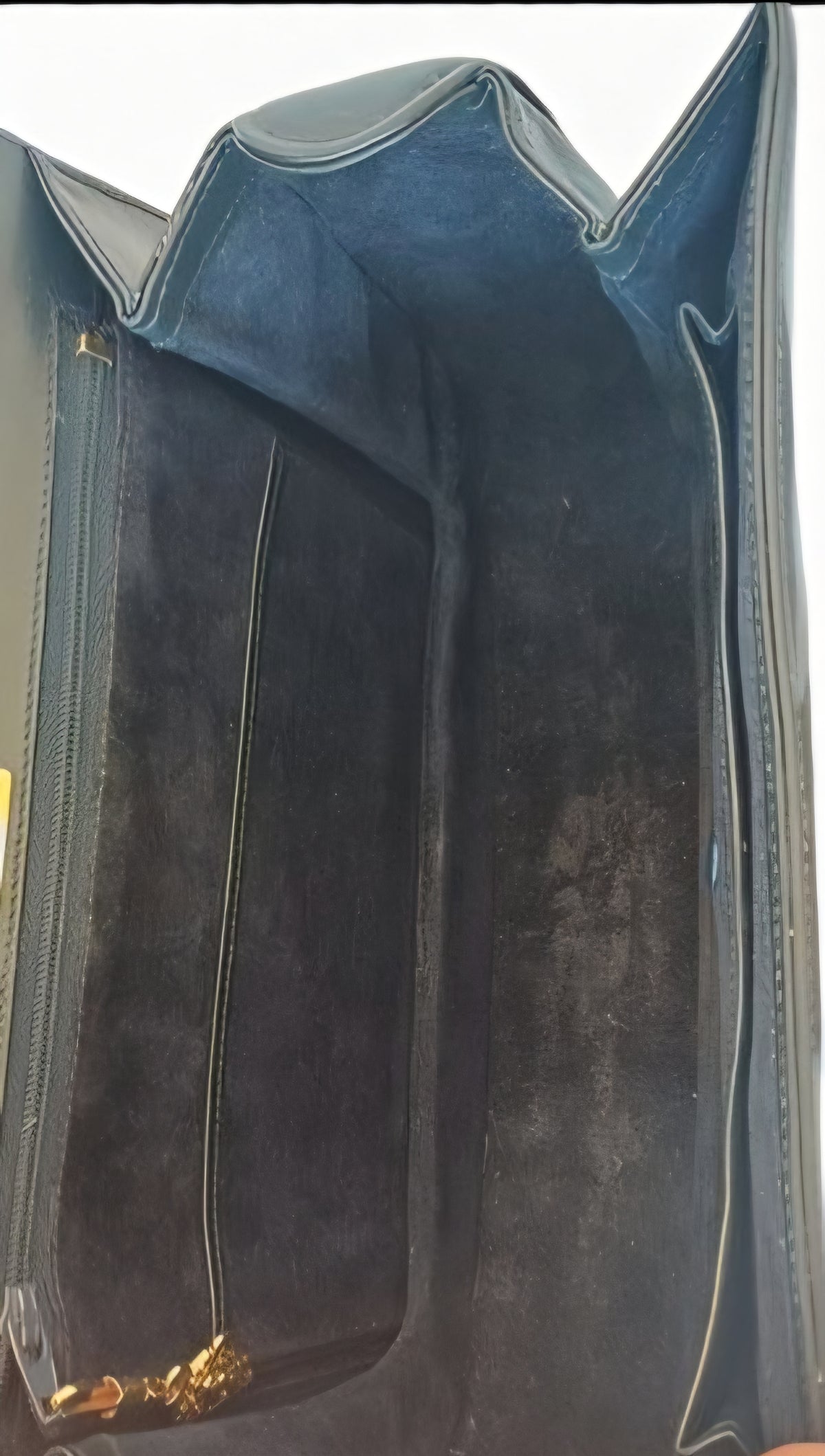 Gucci 1947 Black Leather Bamboo-Handle Handbag