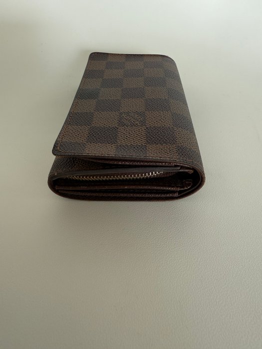 Louis Vuitton Damier Ebene Wallet – Brown Leather