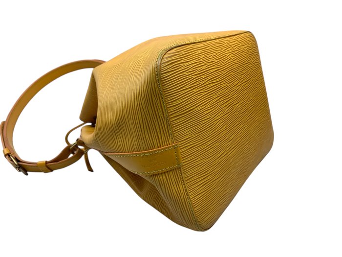 Louis Vuitton Petit Noé Yellow Epi Leather Shoulder Bag