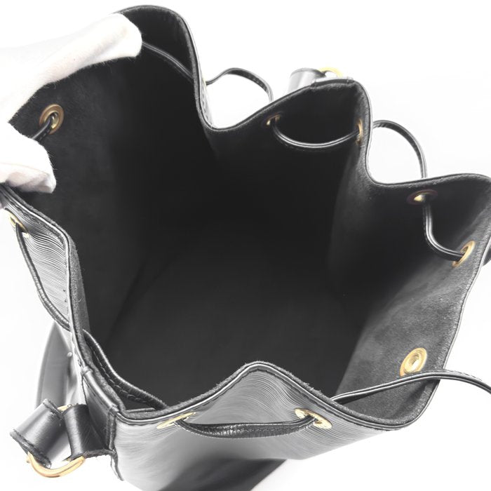 Louis Vuitton Petit Noé Black Epi Leather Shoulder Bag