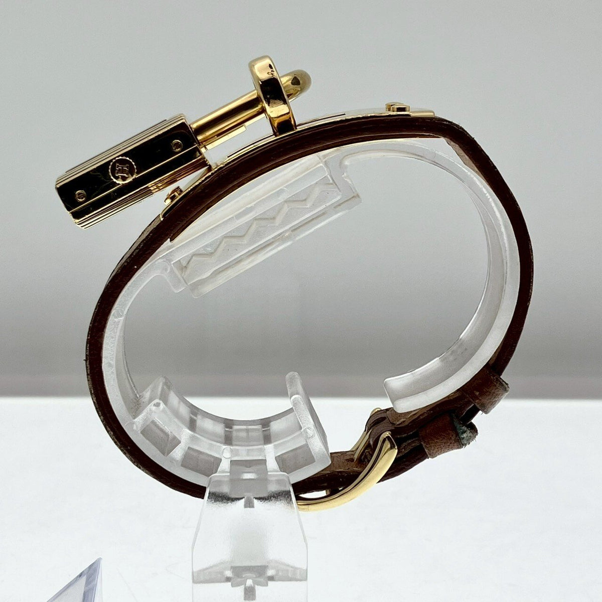 Hermès Kelly Quartz Watch White Dial Stainless Steel 20mm