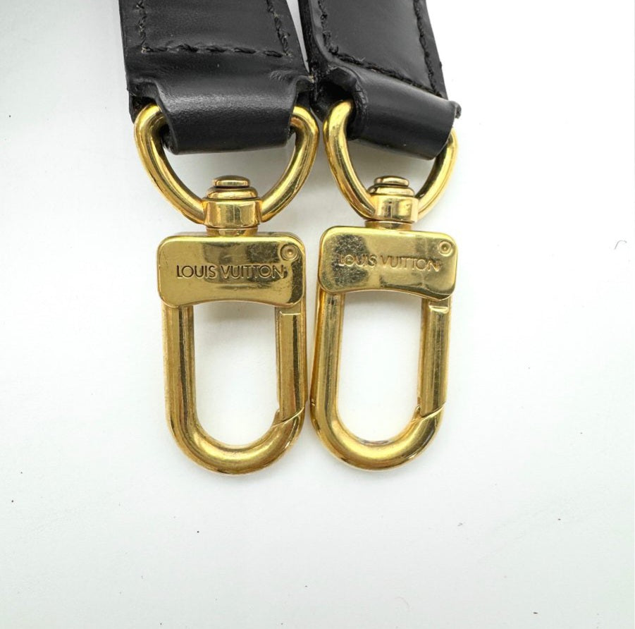 Louis Vuitton Monceau Black Epi Leather Crossbody Bag | 2 Way Top Handle