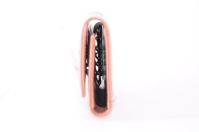 Prada Saffiano Leather Keyring Pink