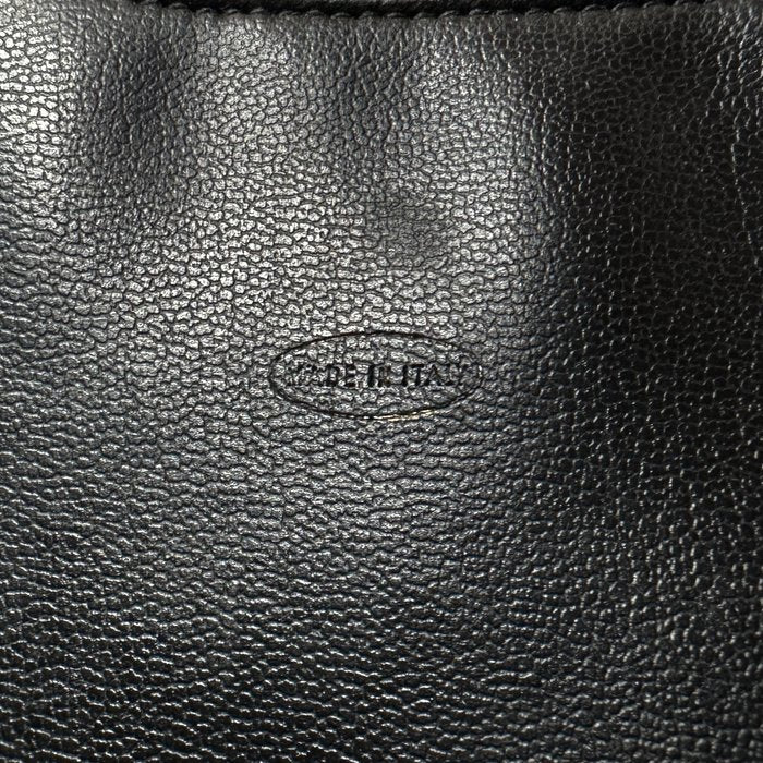 Chanel Matelassé Chain Tote Bag – Black Lambskin, Pearl Crush Charm