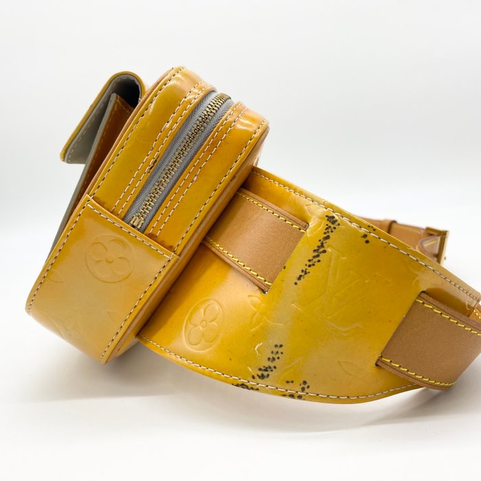 Louis Vuitton Vernis Fulton Waist Bag – Yellow Patent Leather & Gold Tone Hardware