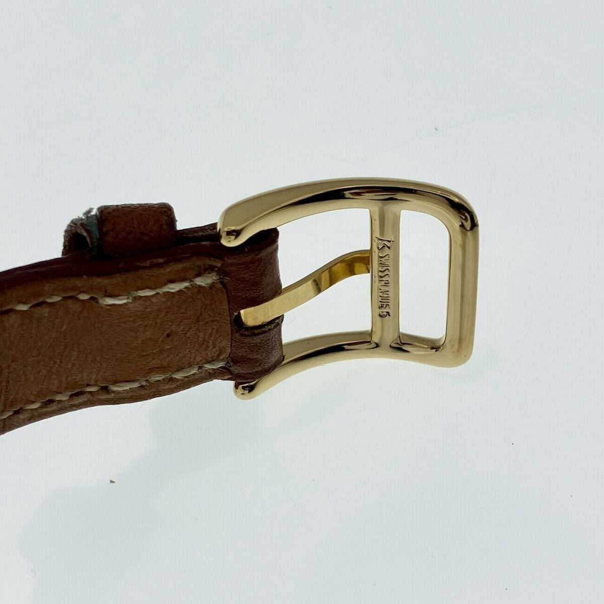 Hermès Kelly Quartz Watch White Dial Stainless Steel 20mm