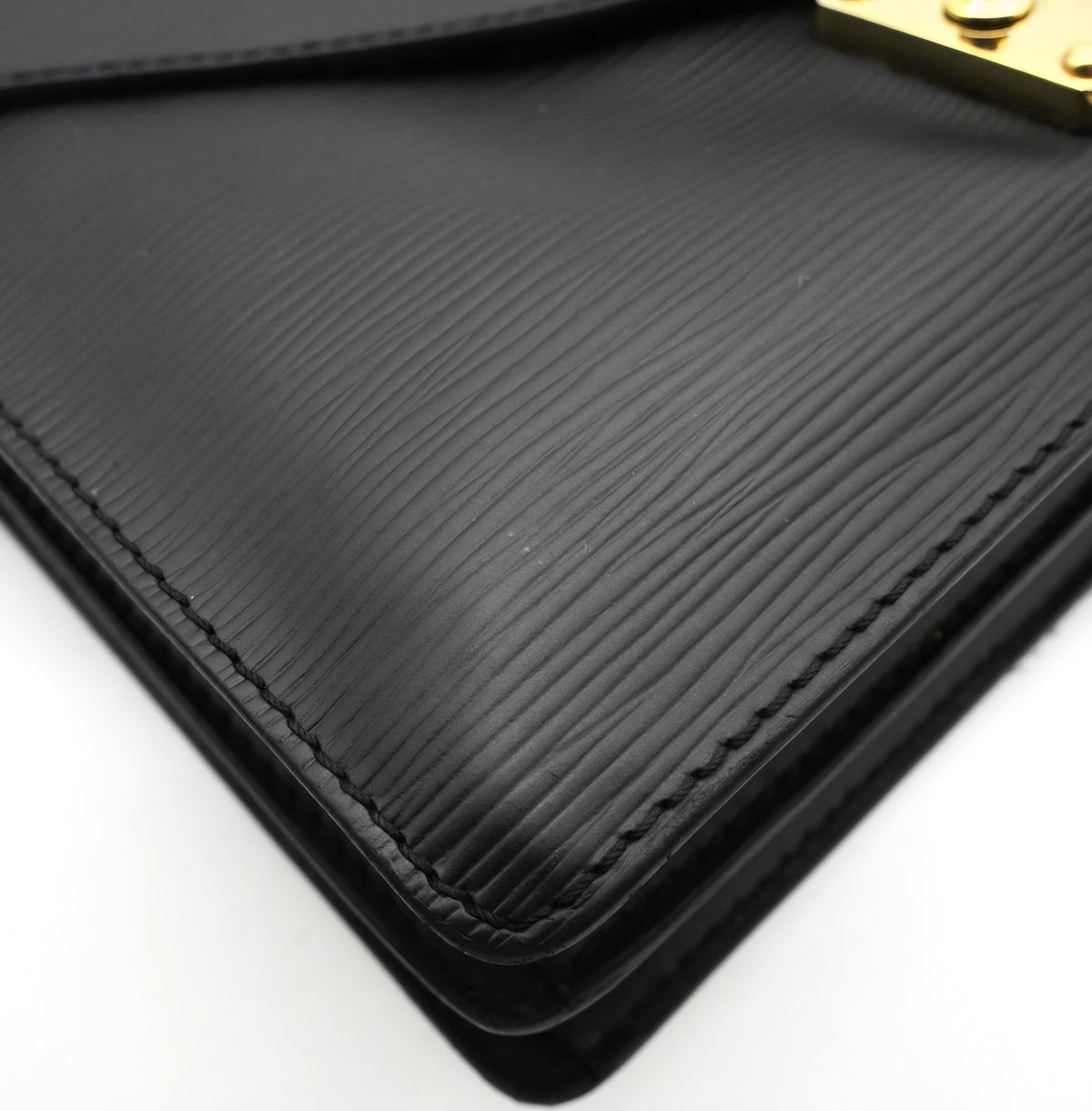 Louis Vuitton Monceau Black Epi Leather Crossbody Bag | 2 Way Top Handle
