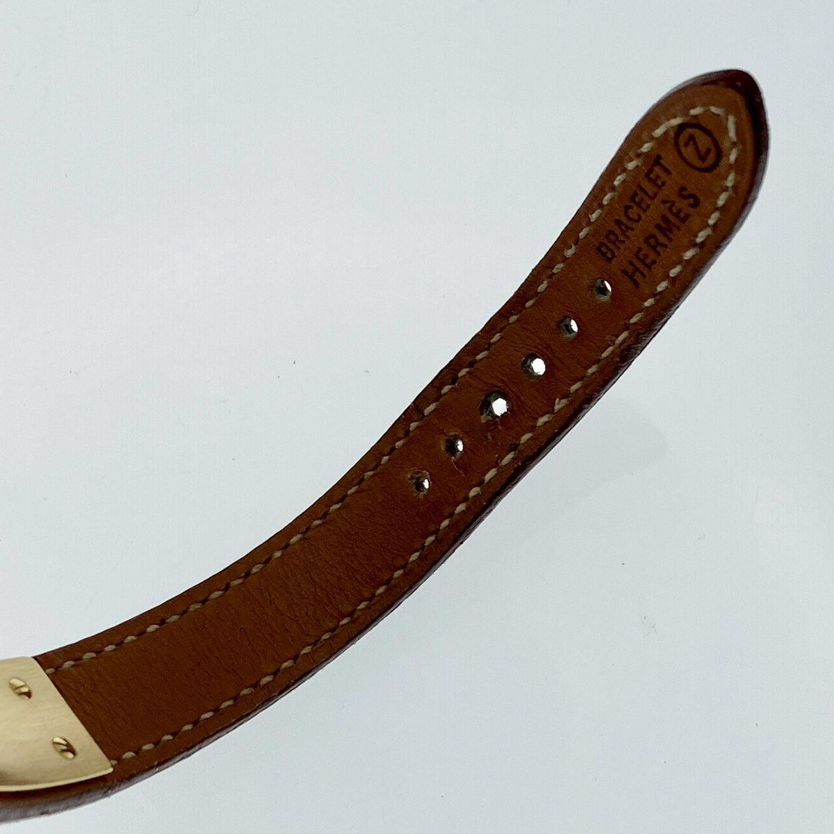 Hermès Kelly Quartz Watch White Dial Stainless Steel 20mm