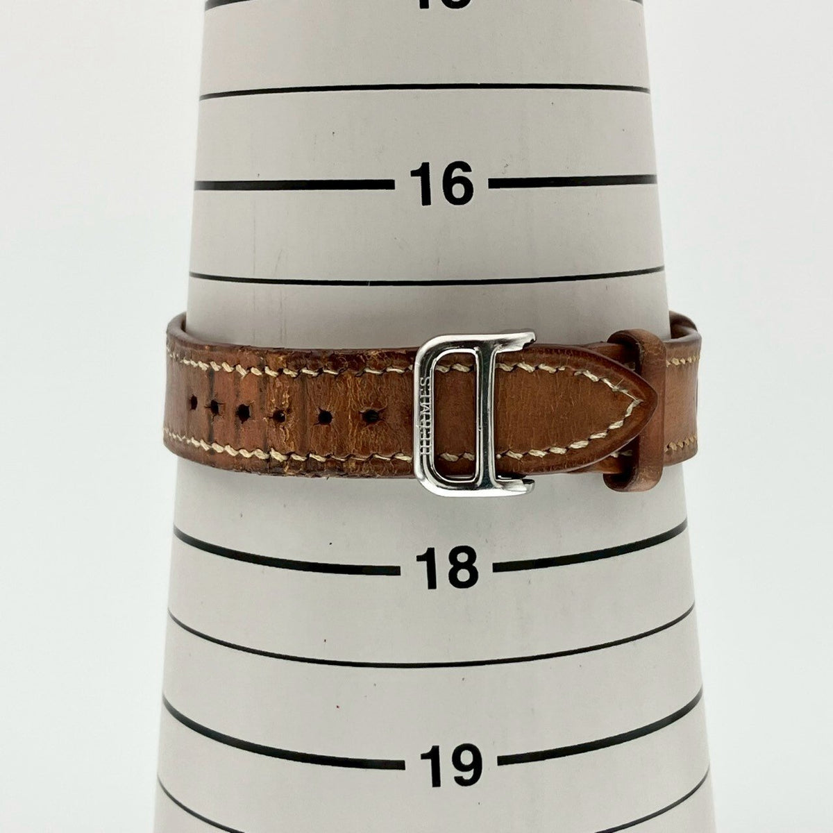 Hermès Harnais  Quartz Watch – White Dial, Stainless Steel, 31mm