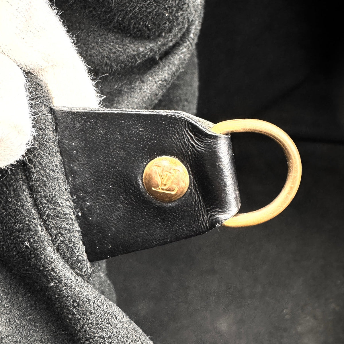 Louis Vuitton Petit Noé Black Epi Leather Shoulder Bag