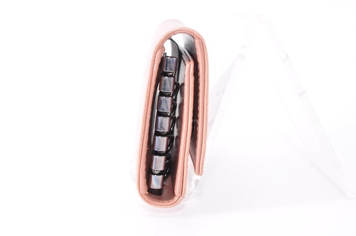 Prada Saffiano Leather Keyring Pink