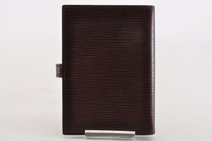 Louis Vuitton Brown Leather Agenda Cover