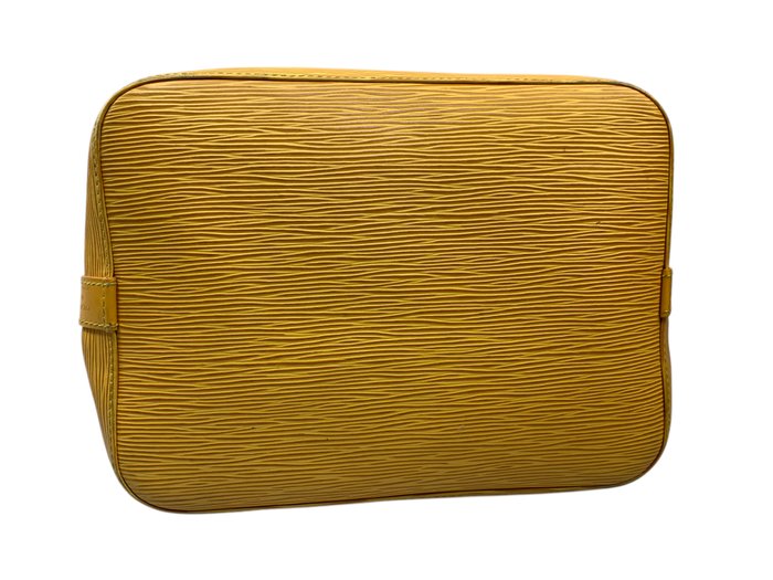 Louis Vuitton Petit Noé Yellow Epi Leather Shoulder Bag