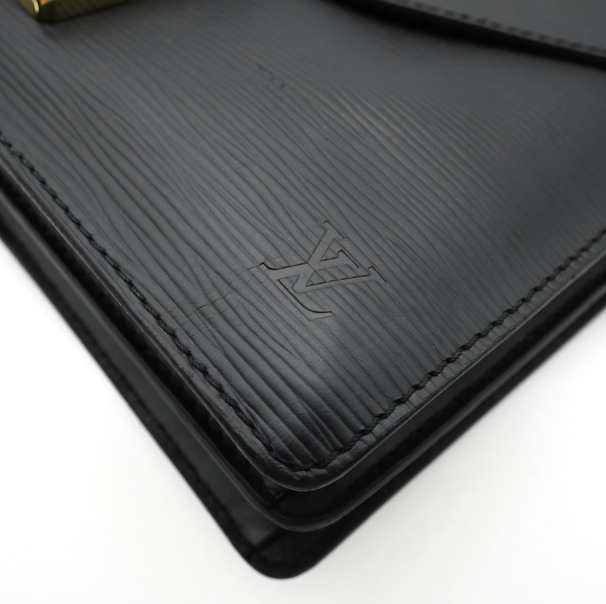 Louis Vuitton Monceau Black Epi Leather Crossbody Bag | 2 Way Top Handle