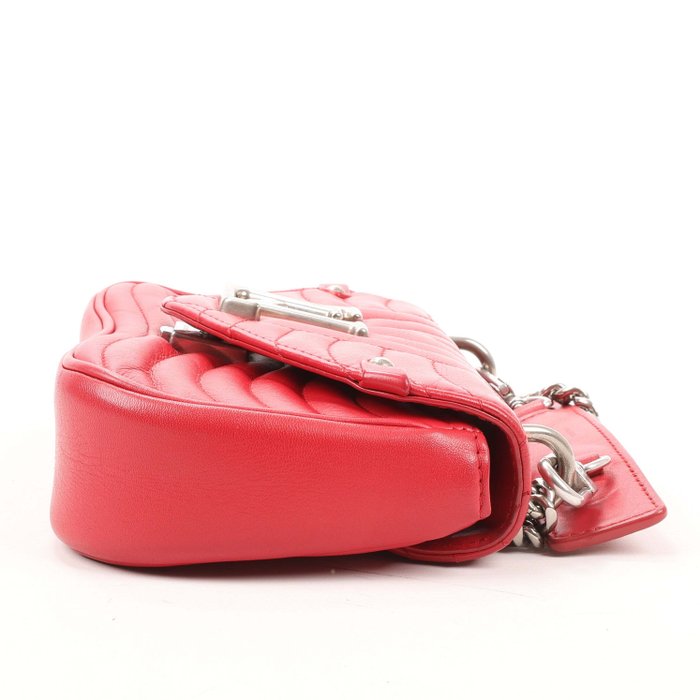 Louis Vuitton New Wave Chain MM 2Way Shoulder Bag – Red Leather