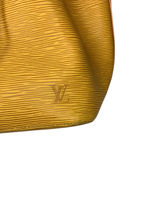 Louis Vuitton Petit Noé Yellow Epi Leather Shoulder Bag