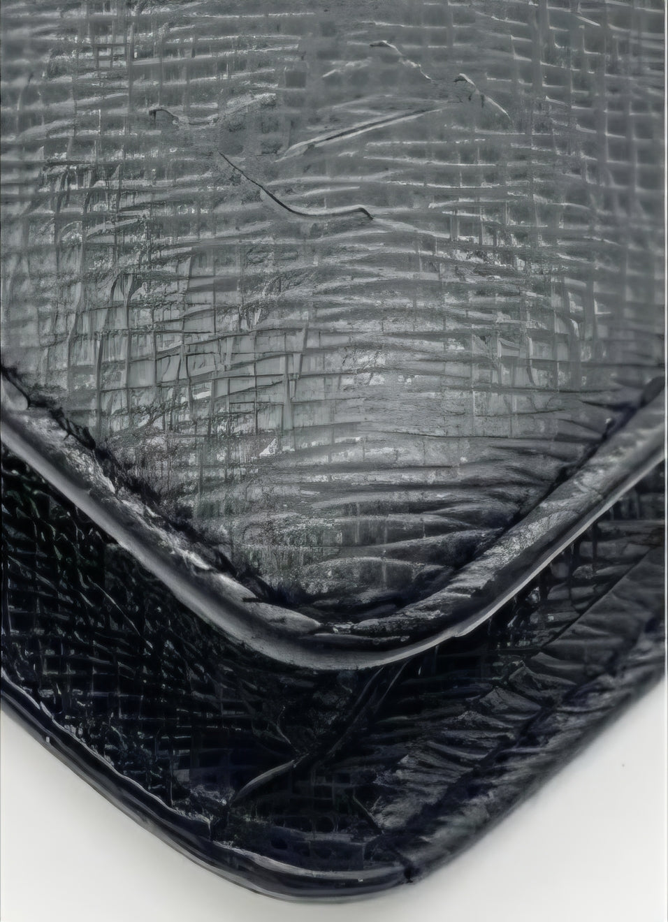 Louis Vuitton Taiga Selenga Clutch Bag  – Green Leather