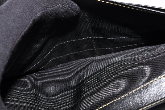 Fendi Black & Brown Long Wallet – Canvas & Leather